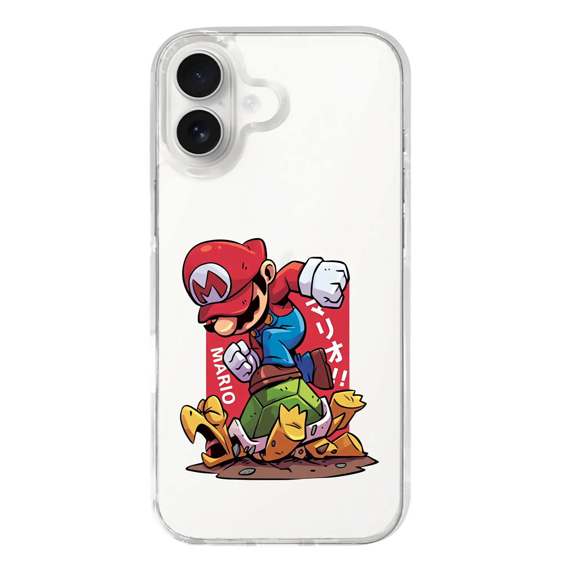 マリオ グッズ マリオ - iPhone 17シリーズ 透明スマホケース – 薄型・耐衝撃・精密フィット保護カバー